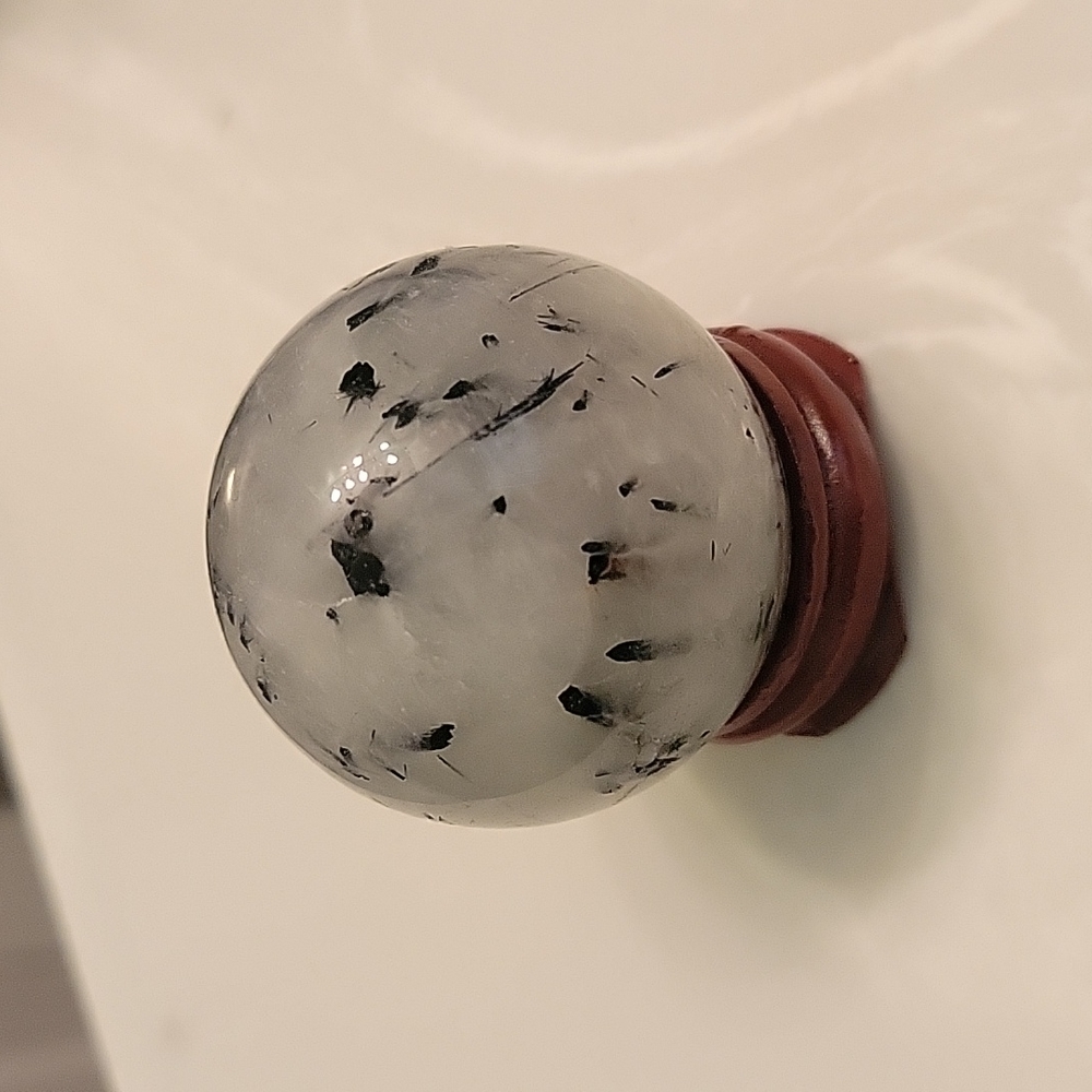 45 mm Tourmalated quartz sphere